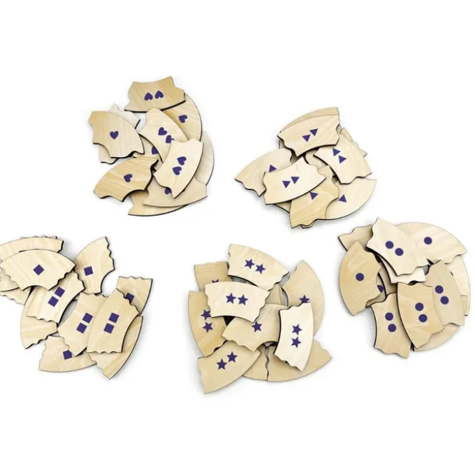 Puzzle in Box - Materialien, 5 Stk.