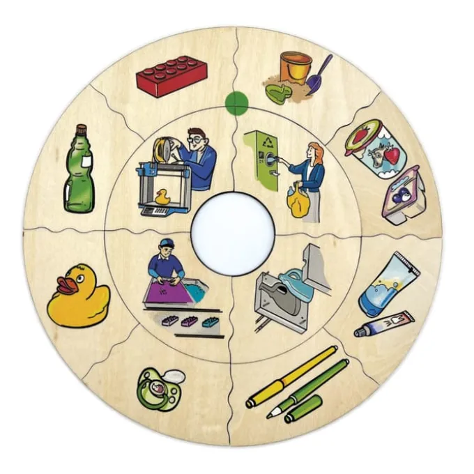 Puzzle in Box - Materialien, 5 Stk.