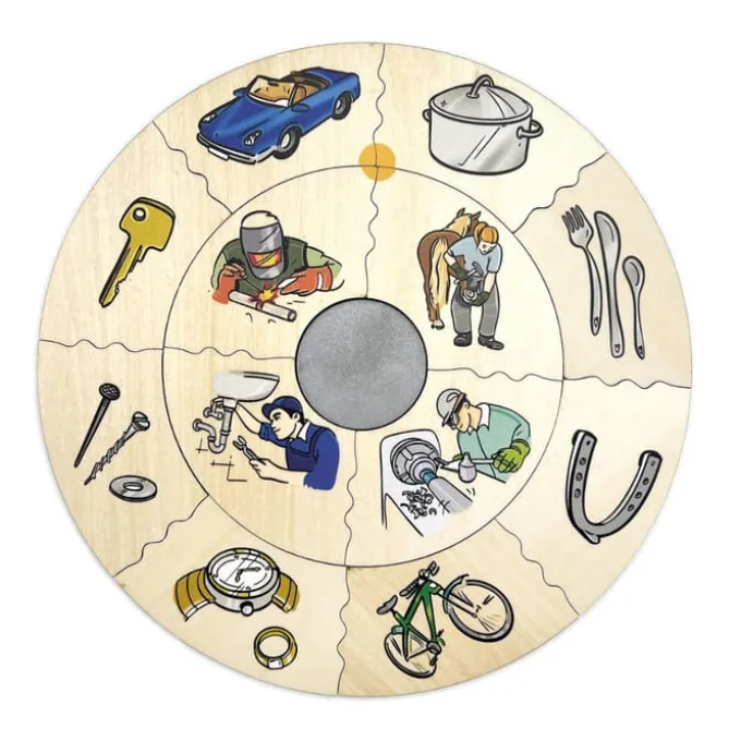 Puzzle in Box - Materialien, 5 Stk.