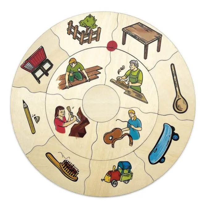 Puzzle in Box - Materialien, 5 Stk.