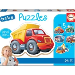 Puzzle mit Fahrzeugen - ab 2 Jahren