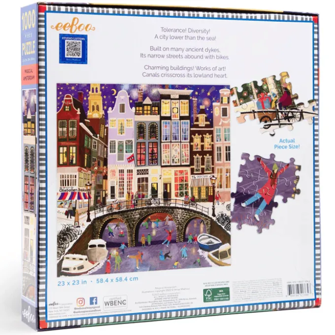 Puzzle mit 1.000 Teilen - Amsterdam