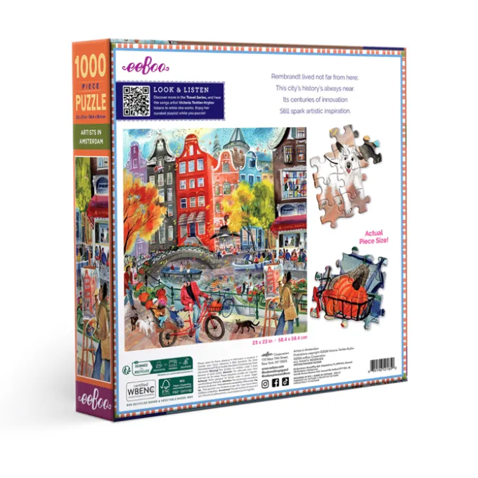 Puzzle mit 1.000 Teilen - Artists in Amsterdam
