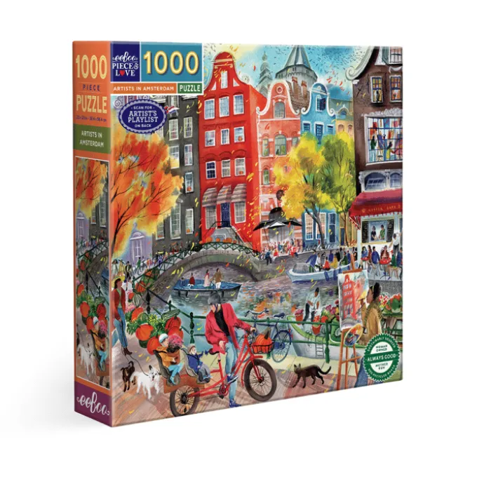 Puzzle mit 1.000 Teilen - Artists in Amsterdam