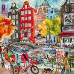 Puzzle mit 1.000 Teilen - Artists in Amsterdam