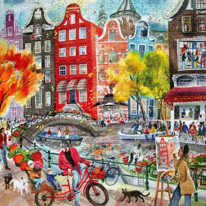 Puzzle mit 1.000 Teilen - Artists in Amsterdam
