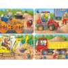 Puzzle mit 2–8 Teilen – Auf der Baustelle, 4 Stk.