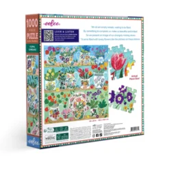 Puzzle mit 1.000 Teilen - Blumenschrank