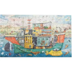Puzzle mit 200 Teilen – Das Schiff des Entdeckers