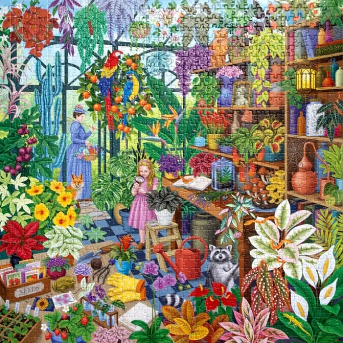 Puzzle mit 1.000 Teilen - Gewächshaus Alchemist