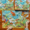 Puzzle mit 100 Teilen - Insekten