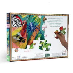 Puzzle mit 100 Teilen - Insekten