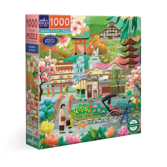 Puzzle mit 1.000 Teilen - Jahreszeiten in Kyoto