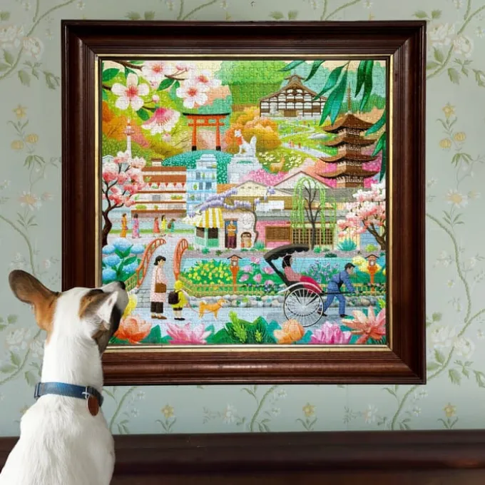 Puzzle mit 1.000 Teilen - Jahreszeiten in Kyoto