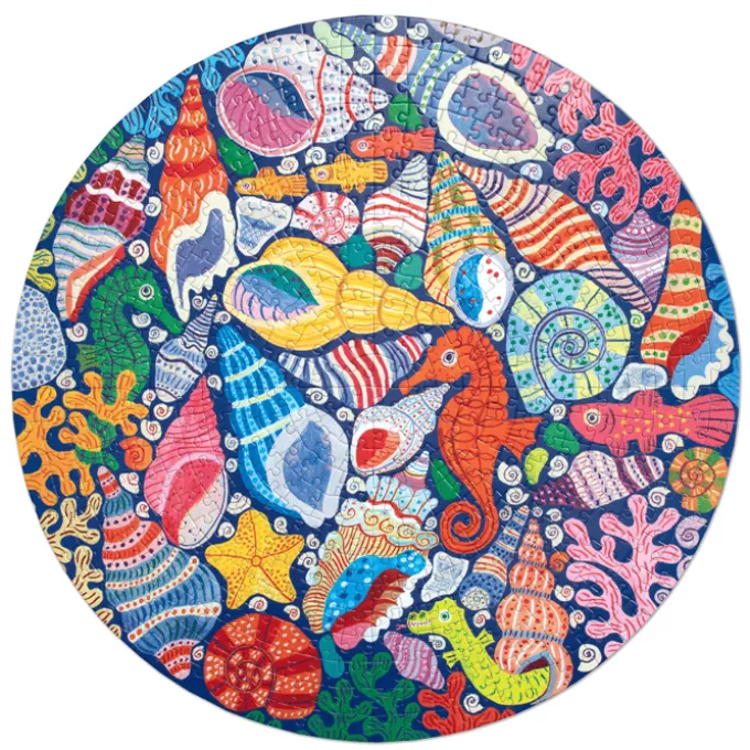 Puzzle mit 500 Teilen - Seepferdchen und Korallen