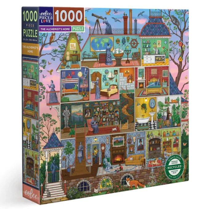 Puzzle mit 1.000 Teilen - The Alchemist's Home