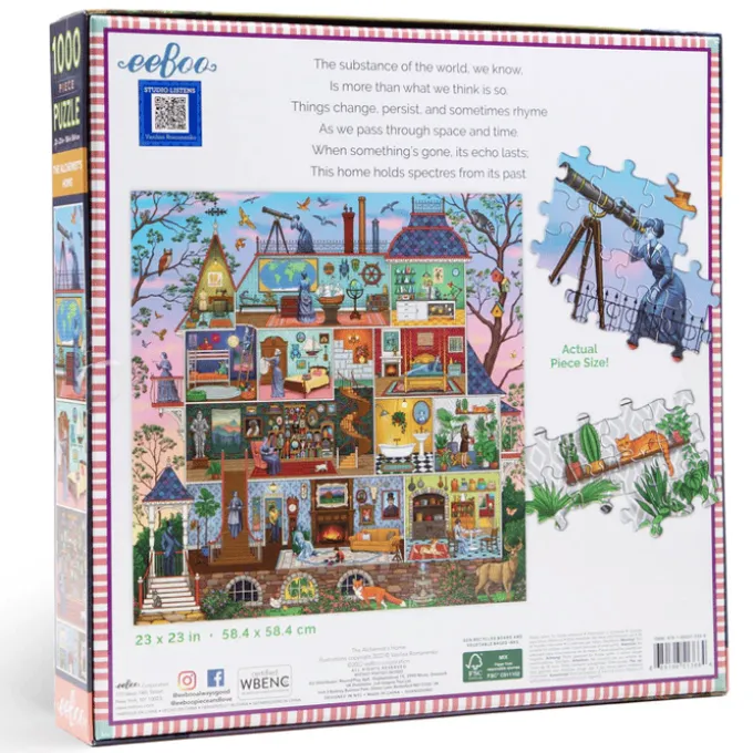 Puzzle mit 1.000 Teilen - The Alchemist's Home