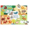 Puzzle mit 22 Teilen – Tiere der Welt