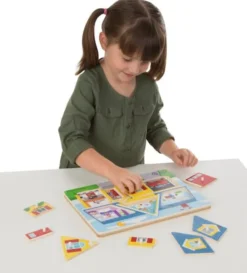 Puzzle mit Ton - Zuhause