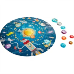 Puzzle m. 100 Teilen - Sonnensystem