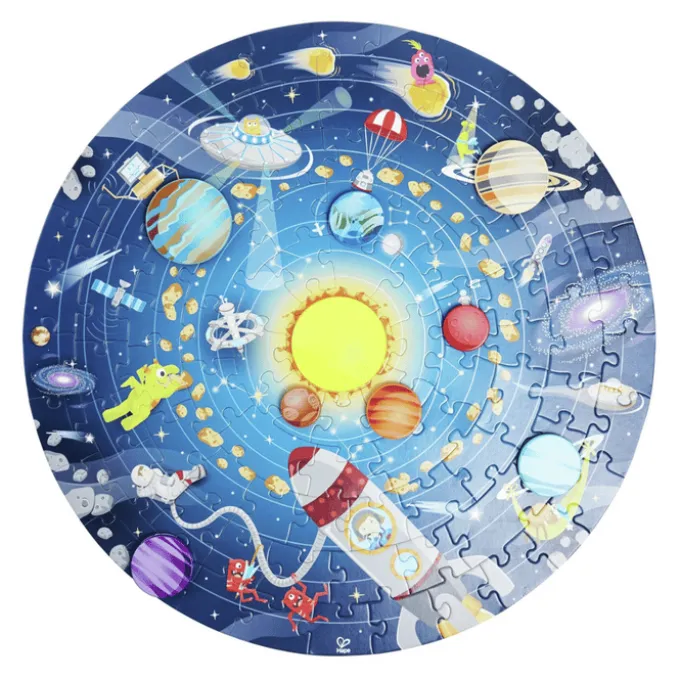 Puzzle m. 100 Teilen - Sonnensystem