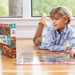 Puzzle - 48 Teile - Drüber/Drunter - Urzeitwelt