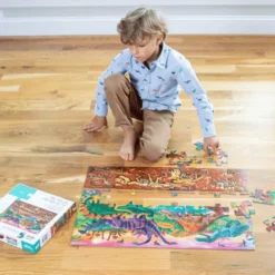 Puzzle - 48 Teile - Drüber/Drunter - Urzeitwelt