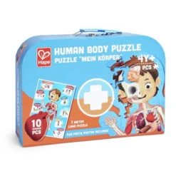 Puzzle 50 Teile - Mein Körper, m. 3D-Organen