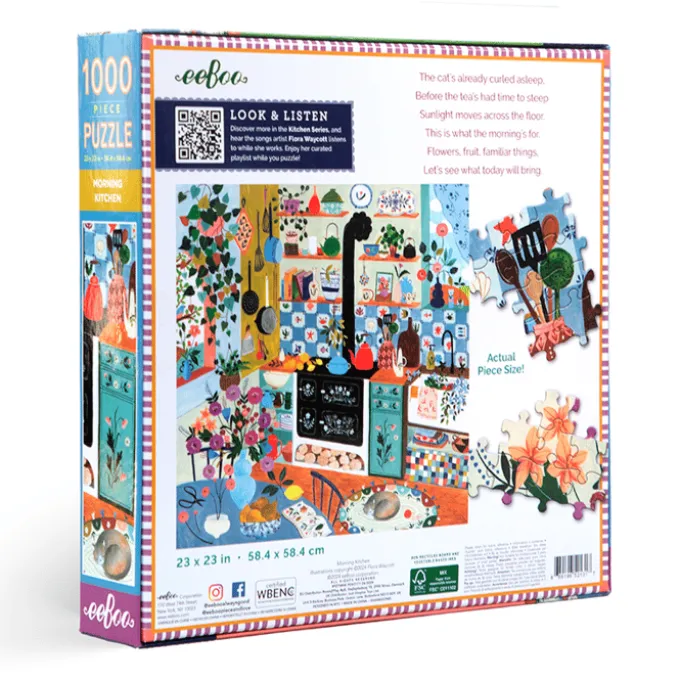 Puzzle, 1000 Teile - Morning kitchen