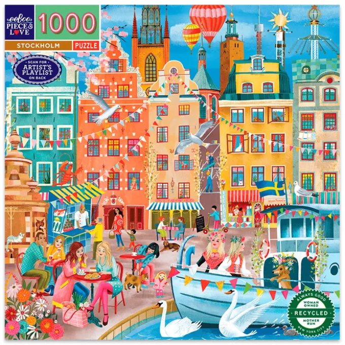 Puzzle, 1000 Teile - Stockholm