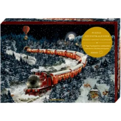 Puzzle - Weihnachtszug, 1000 Teile