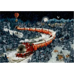 Puzzle - Weihnachtszug, 1000 Teile