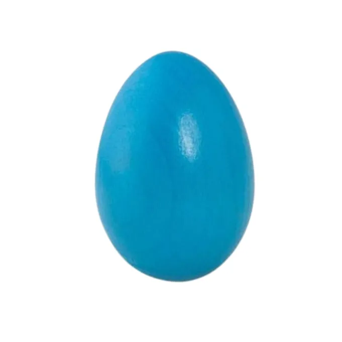 Rasseleier aus Holz (zufällige Farbe, 1 Stk)