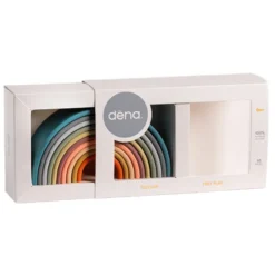 Regenbogen aus Silikon - Natur, 10 Teile