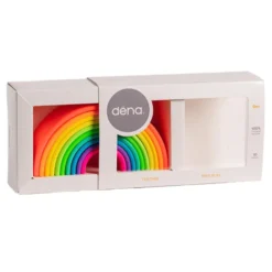 Regenbogen aus Silikon - Neon, 10 Teile