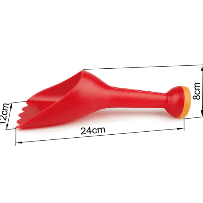 Regenschaufel, rot
