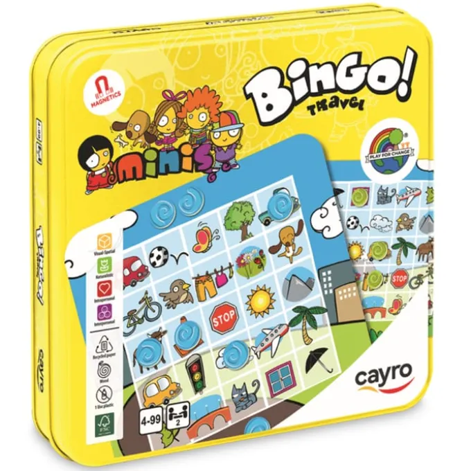 Reisespiel - Bingo für unterwegs