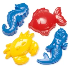 Sandformen - Meerestiere, 4 Teile