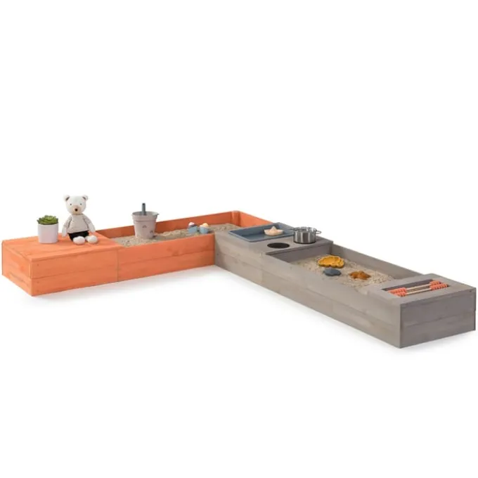 Sandkasten - Flexy-Style, orange