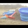 Sandspiel - Eimerset mit 7 Teilen - Rot