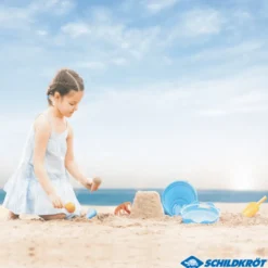 Sandspiel - Eimerset mit 7 Teilen - Rot