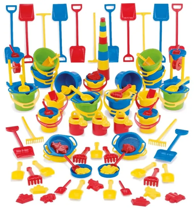 Sandspielzeug KiTa-Set - 100 Teile