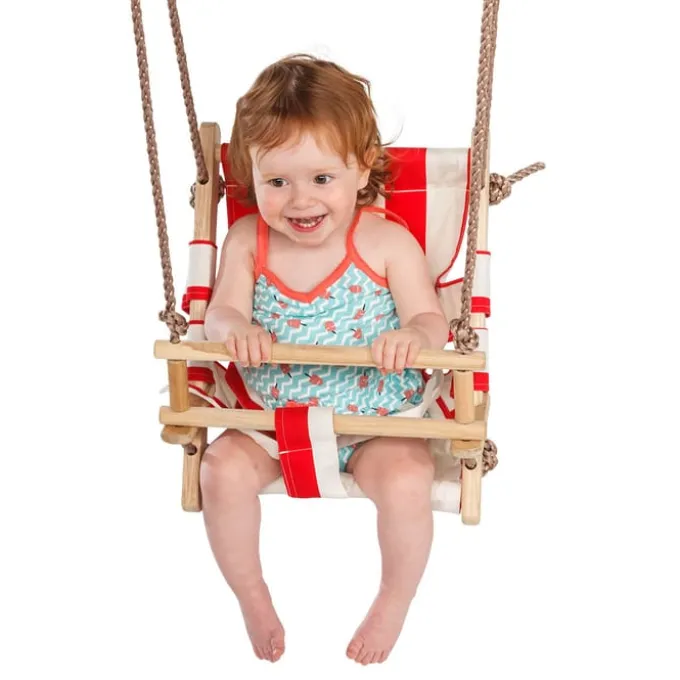 Schaukel - Baby, mit Leinensitz