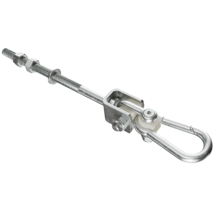 Schaukelhaken M12, geräuscharm, 20 cm (1 Stk)
