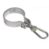 Schaukelhaken rund - mit Karabiner (12 cm)