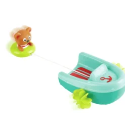 Schlauchboot mit Rückzugsmotor
