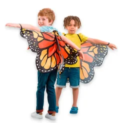 Schmetterlingsflügel, orange (3-8 Jahre)