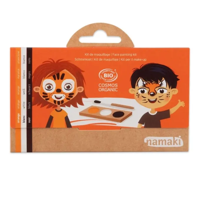 Schminkpalette 3 Farben - Tiger & Fuchs