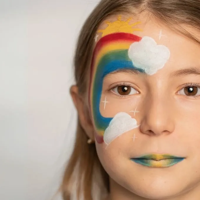 Schminkstifte - Regenbogen, 6 Stk.