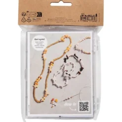 Schmuck Bastelset - Kristalle, Brauntöne